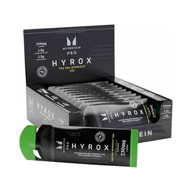 Myprotein PRO x HYROX: Pre-Workout Gel (12x48ml) Green Apple