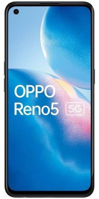 Oppo Reno 5 5G 128GB Dua-SIM Starry Black - Neuwertiger Zustand ohne Vertrag