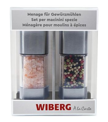 Wiberg-Menage mit Salz- und Pfeffermühle 205g