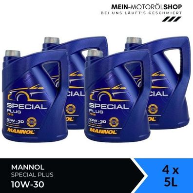 Mannol 7512 Special Plus 10W-30 4x5 Liter