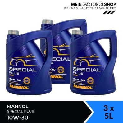 Mannol 7512 Special Plus 10W-30 3x5 Liter