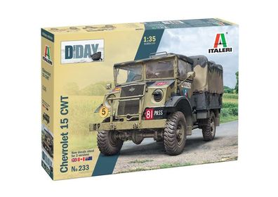 Italeri Chevrolet 15 CWT 510000233 Maßstab 1:35 LKW 0233 Bausatz