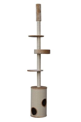 Nobby Kratzbaum "CABO"beige; 38 cm x 244-264 cm Katze Baum