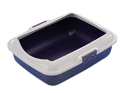 Nobby Katzen Toilettenschale blau 50 x 40 x 16 cm WC Toilette kat Cat Katzenklo