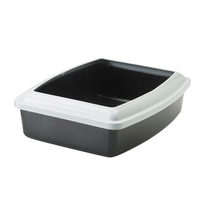 Nobby Katzentoilette Oval jumbo grau 56 x 43,5 x 14,5 cm Katze Cat WC