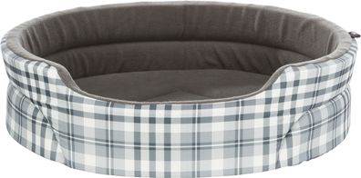 TRIXIE Lucky Bett grau/weiß 65x55 Katzenbett Katzenbett