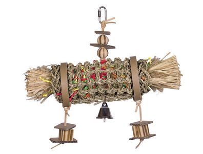 Nobby Cage Toy, Seegras Zylinder 29 x 33 cm Vogel Papageien Grosittiche