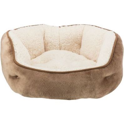 Trixie Bett Hund Katze Cosma ø 50 cm oder ø 60 cm, braun/beige