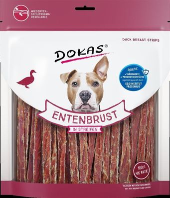 DOKAS - Entenbrust in Streifen XL 6er Pack (6 x 500g)