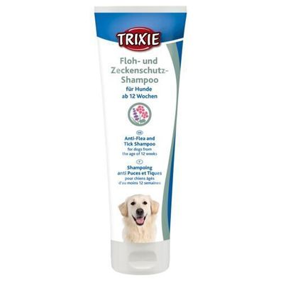 Trixie Hunde Floh- und Zeckenschutz-Shampoo 250 ml Ungezieferschutz Flöhe Zecken