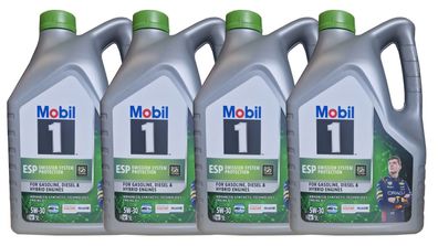 Mobil 1 ESP 5W-30 4x5 Liter, VW 50400/50700 MB 229.31/229.51/229.52 B71 2290