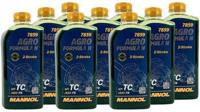 Mannol 7859 Agro Formula H 9x1 Liter