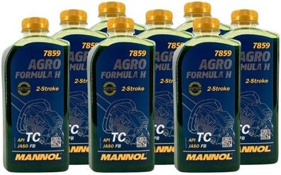 Mannol 7859 Agro Formula H 8x1 Liter