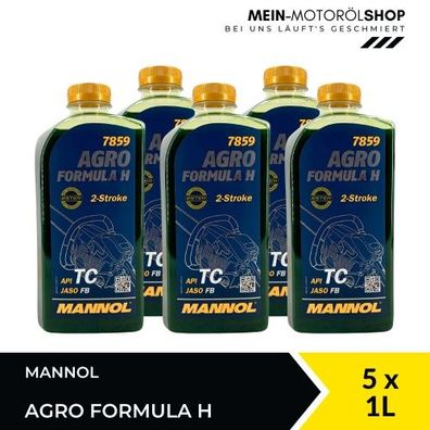 Mannol 7859 Agro Formula H 5x1 Liter