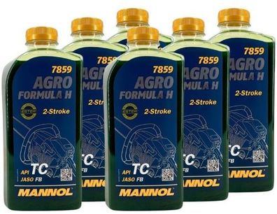 Mannol 7859 Agro Formula H 6x1 Liter