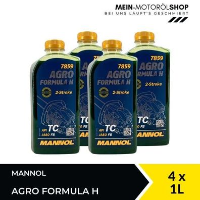 Mannol 7859 Agro Formula H 4x1 Liter