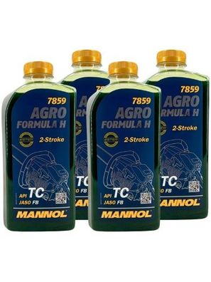 Mannol 7859 Agro Formula H 4x1 Liter