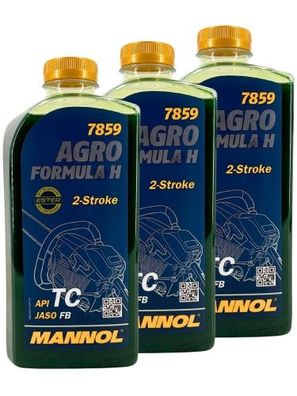 Mannol 7859 Agro Formula H 3x1 Liter