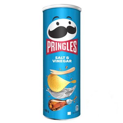 Pringles Salt Vinegar Stapelchips mit Salz und Essiggeschmack 160g