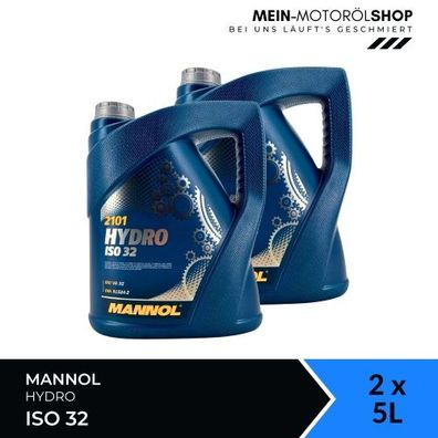 Mannol Hydro ISO 32 2x5 Liter