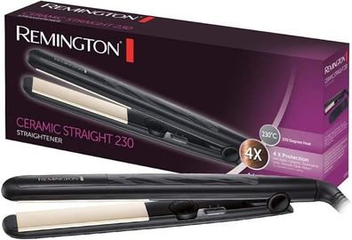 Remington S3500 Glätteisen Ceramic Straight, 4-fach Schutz, Antistatisch