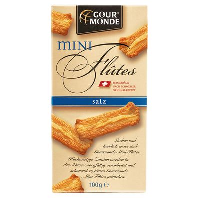 Gourmonde Mini-Flutes mit Salz