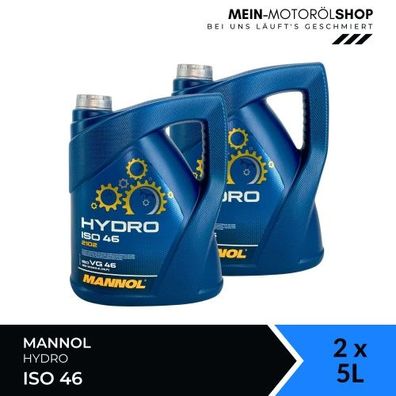 Mannol Hydro ISO 46 2x5 Liter