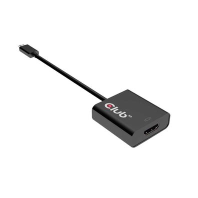 Club3D Adapter USB 3.1 Typ C > HDMI 2.0 UHD aktiv St/Bu Polybeutel