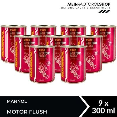 Mannol Motor Flush 9x300 ML