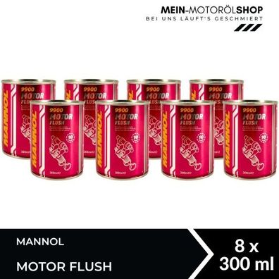 Mannol Motor Flush 8x300 ML