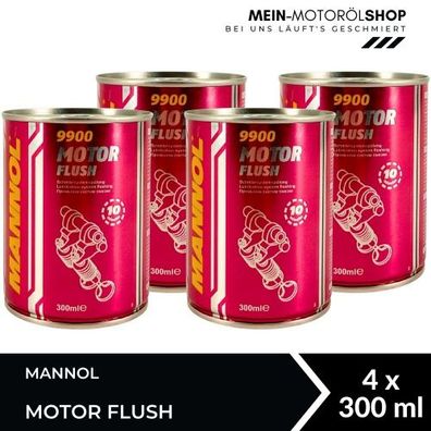 Mannol Motor Flush 4x300 ML