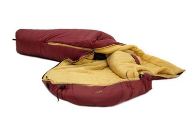 Carinthia Schlafsack G 180 Lady ruby / yellow