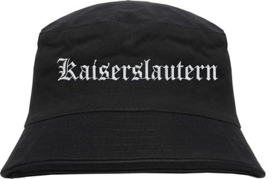 Kaiserslautern Fischerhut - Altdeutsch - bestickt - Bucket Hat Anglerhut Hut