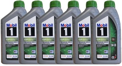 Mobil 1 ESP 5W 30 6x1 Ltr VW 50400 + 50700