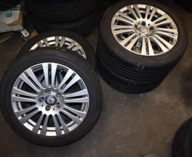Original Mercedes w207 E Coupe Cabrio Alufelgen Räder Sommer 17 Zoll