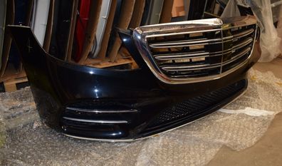 Mercedes w222 S Klasse AMG line Stoßstange schwarz 222 vorne