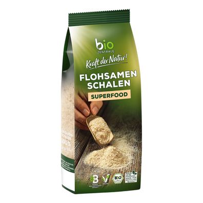 Bio Superfood Flohsamenschalen