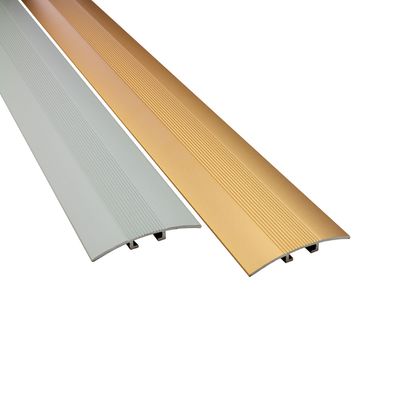 Alu Profil Übergangsschiene Übergangsprofil Laminat silber gold matt L270cm 40mm