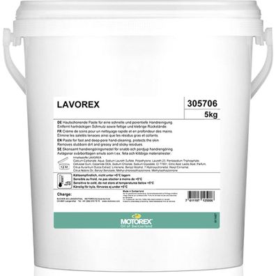 Motorex Handreinigungspaste Lavorex 5 kg