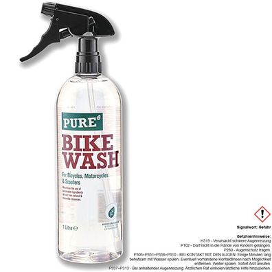 PURE Fahrradreiniger BIKE WASH 1.000ml Sprühflasche biologisch abbaubar