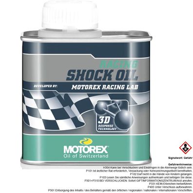 Motorex Dämpferöl RACING SHOCK OIL 1x 250 ml Dose