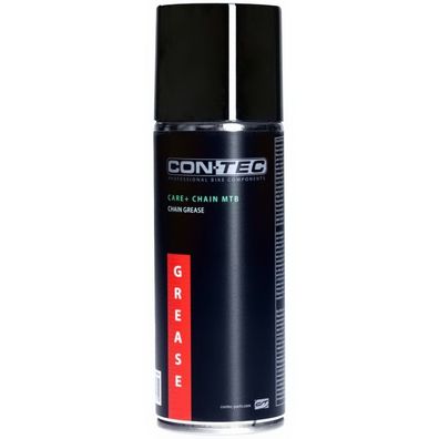 CONTEC Kettenfließfett Care+ Chain MTB" 200ml Spraydose schwarz rot ca. 0,190 kg