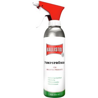 Ballistol Pumpsprüher leer 650ml Volumen weiß rot grün ca. 0,120 kg