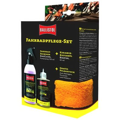 Ballistol Fahrrad-Pflege-Set Bestehend aus: 1x Fahrradreiniger 150ml 0.356.620/5