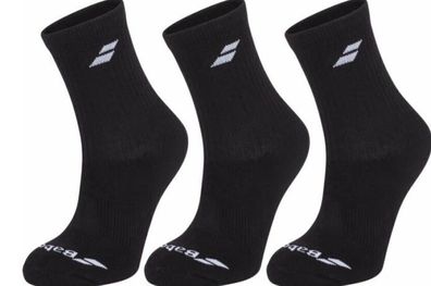 Babolat Tennissocken Classic Crew schwarz 43-46 Tennis Sport