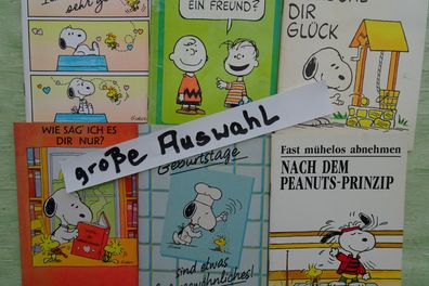 Charles Schulz Peanuts Hallmark Comic Hefte 80er Jahre mühelos abnehmen ua