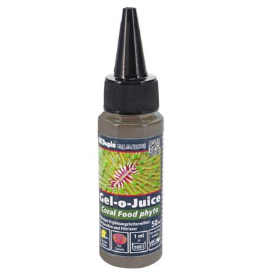 Dupla Marin Gel-o-Juice Coral Food phyto, 50 ml - flüssiges Ergänzungsfuttermittel