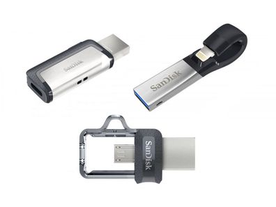 SanDisk Dual Drive USB | MicroUSB USB Typ-C iPhone