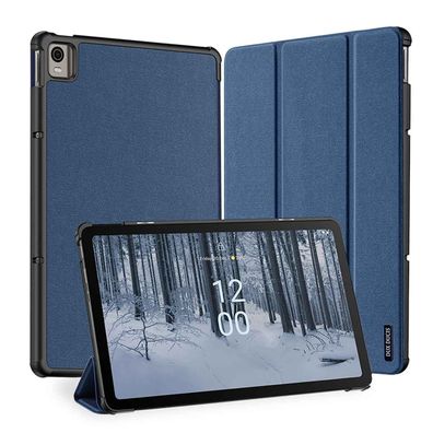 Dux Ducis Buch Tasche mit Smart Sleep Standfunktion kompatibel mit Nokia T21 Table