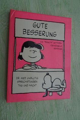 Charles Schulz Peanuts Hallmark Gute Besserung Leitfaden Genesung West Germany